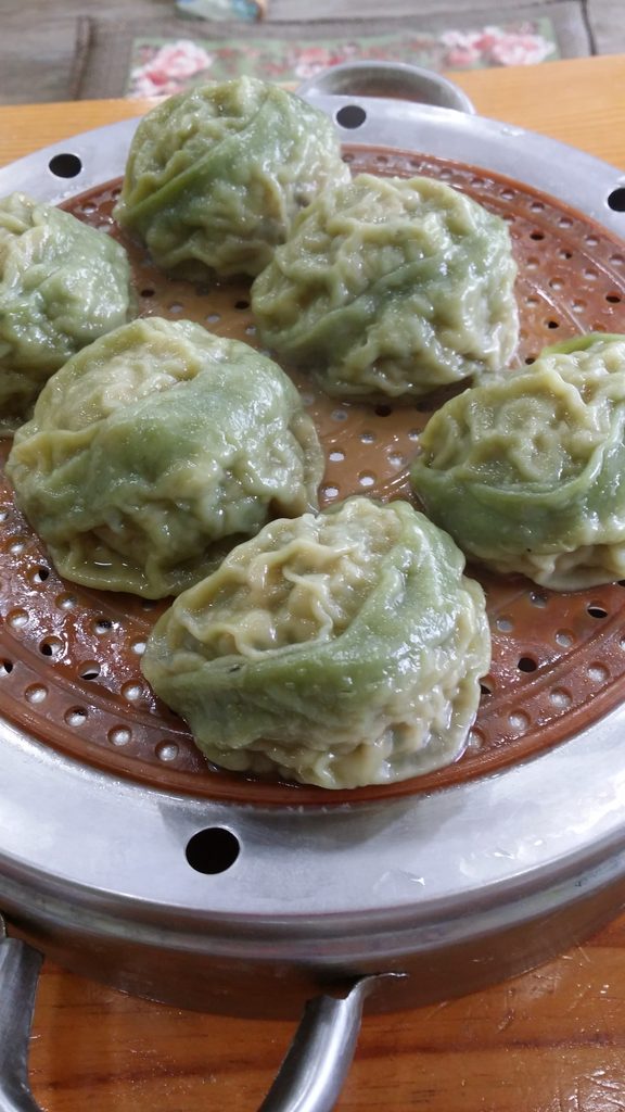 Korean mandu dumplings served in Seoul