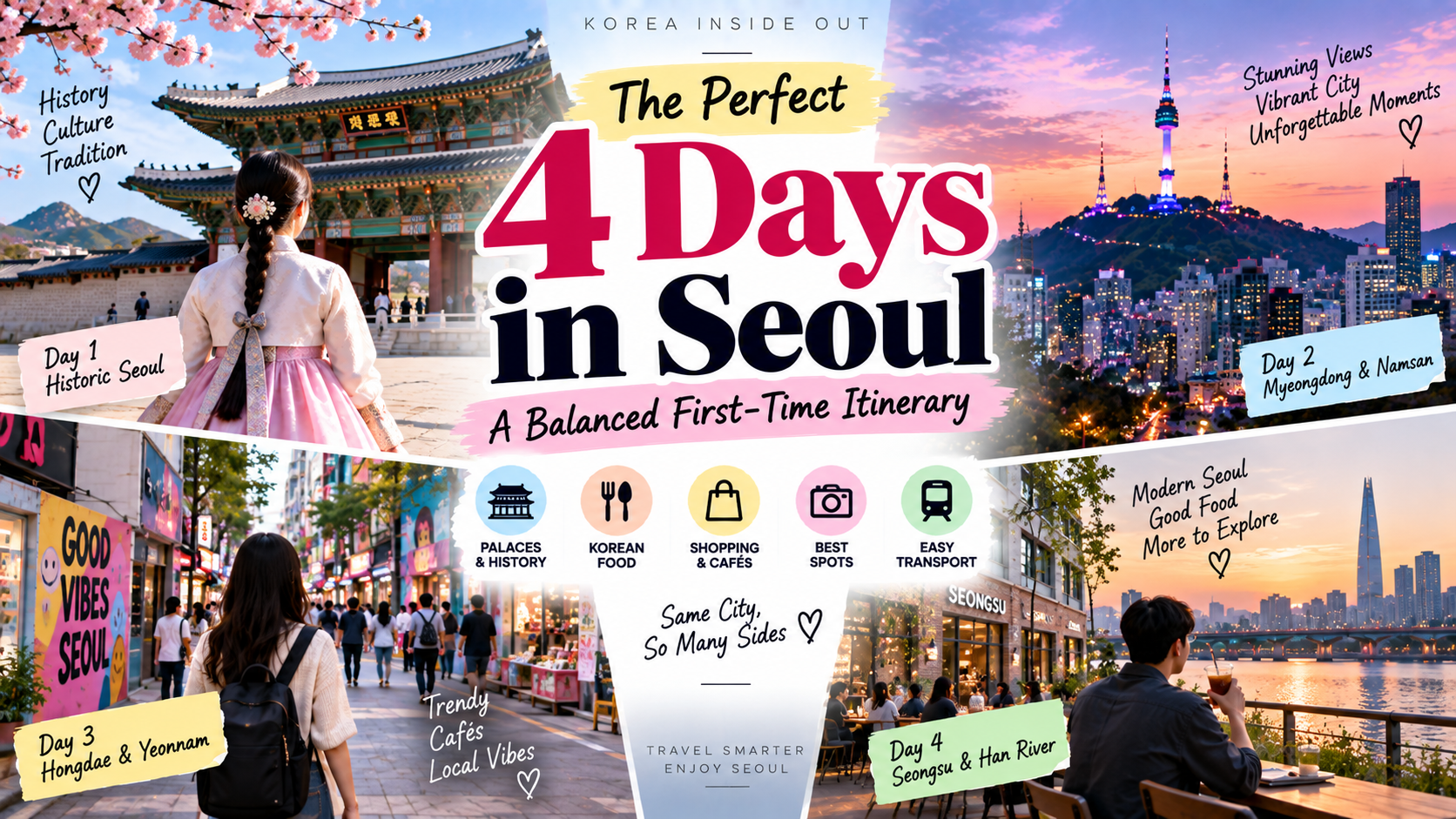 4 Days in Seoul: A Balanced First-Time Itinerary