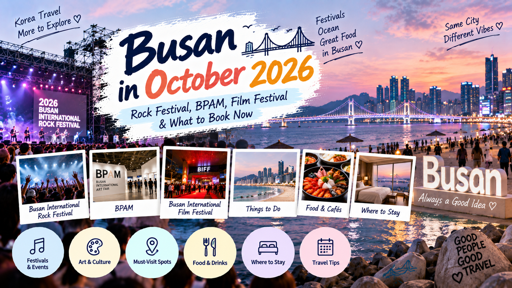 Busan in October 2026: Festivals, Events & What to Book Before You Go