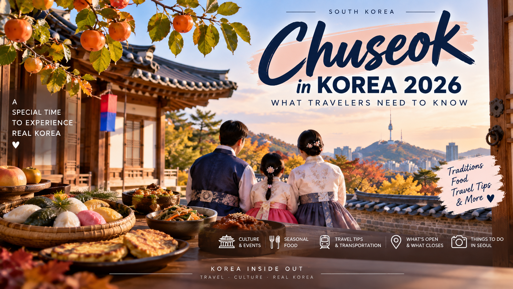 Chuseok in Korea 2026: What Travelers Need to Know