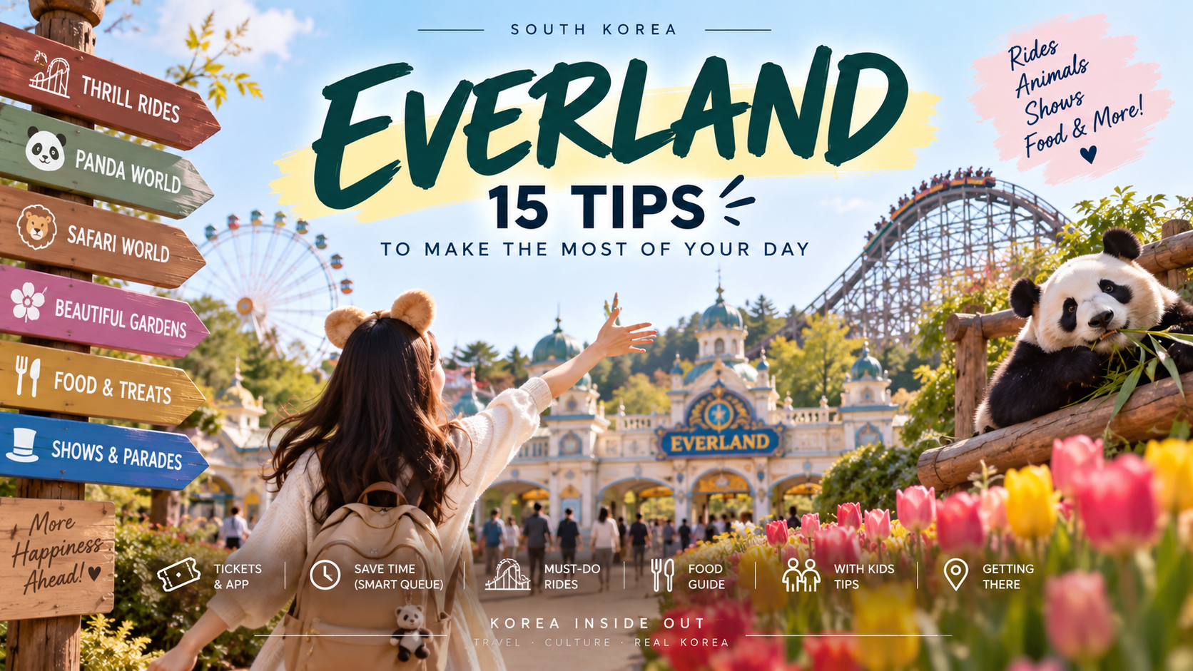 South Korea’s largest theme park – Everland Korea: 15 Tips to Make the Most of Your Day