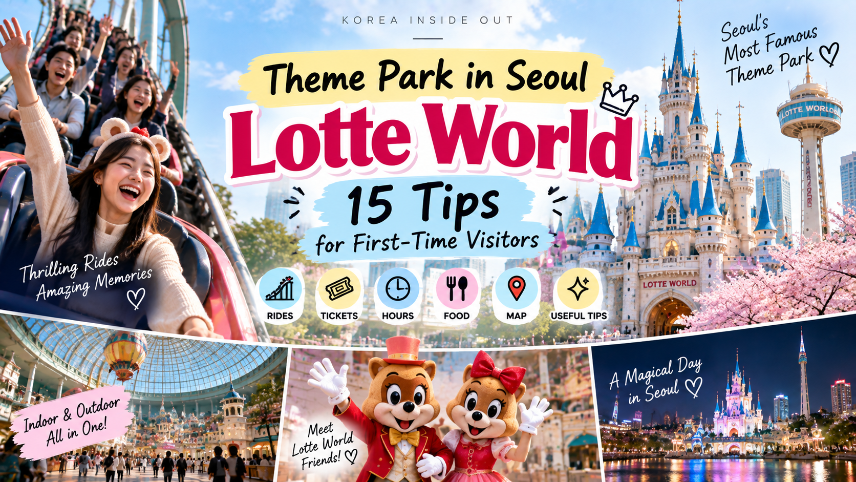 Theme park in Seoul – Lotte World : 15 Tips for First-Time Visitors